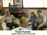 Paulus Purwoko Inspector General, Chief of Police in Bali