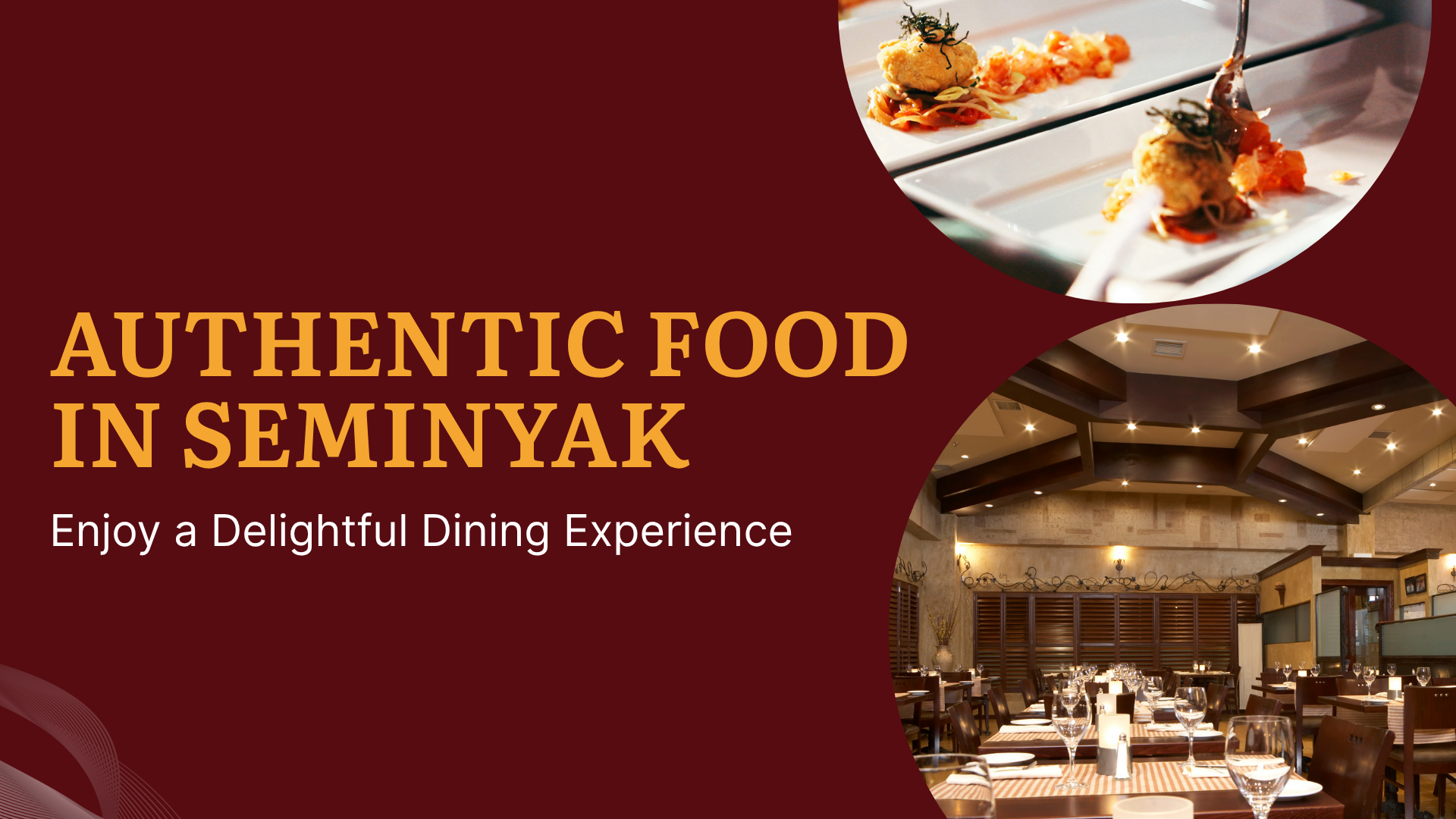 authentic food in seminyak