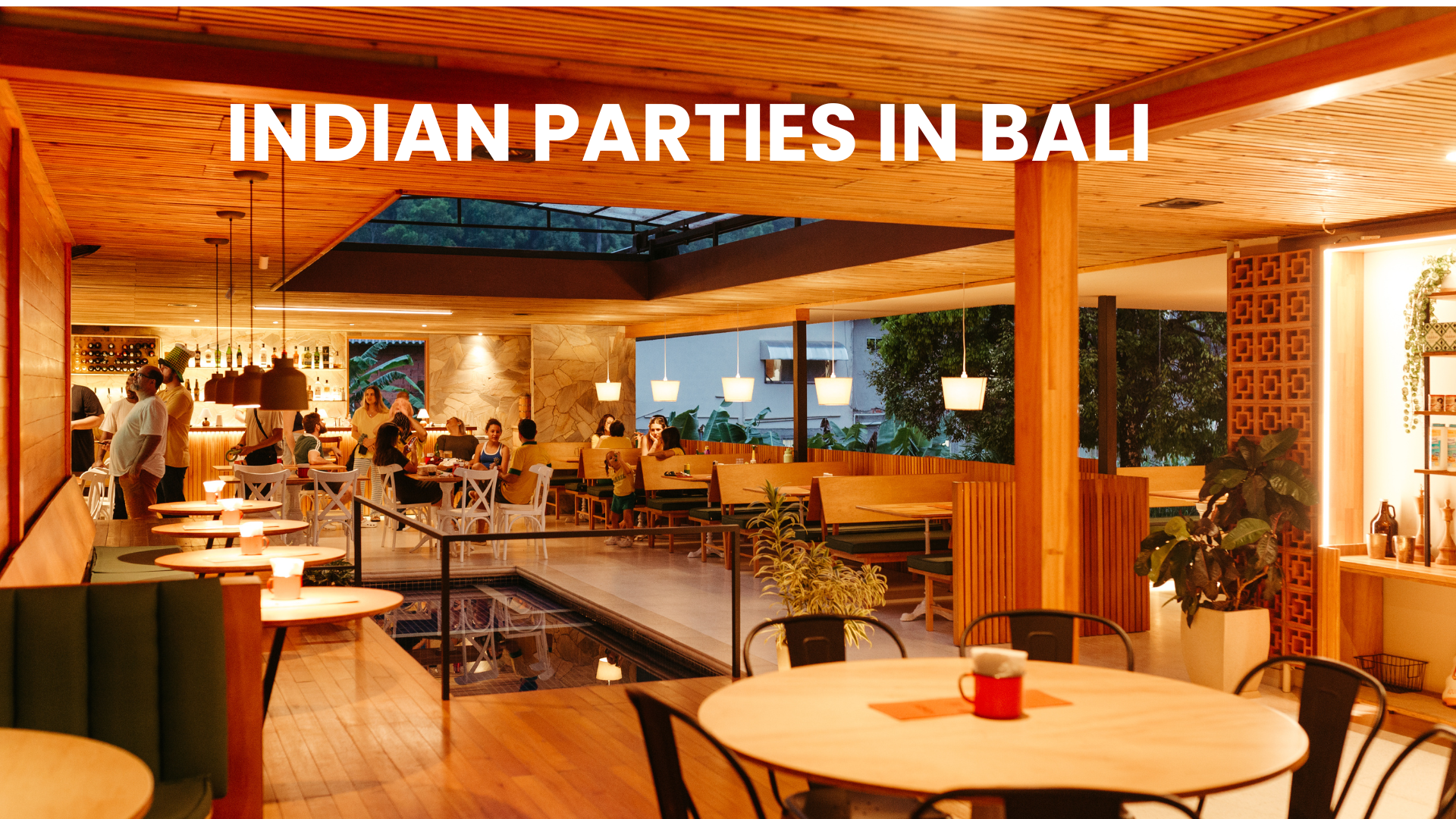 INDIAN PARTIES IN BALI